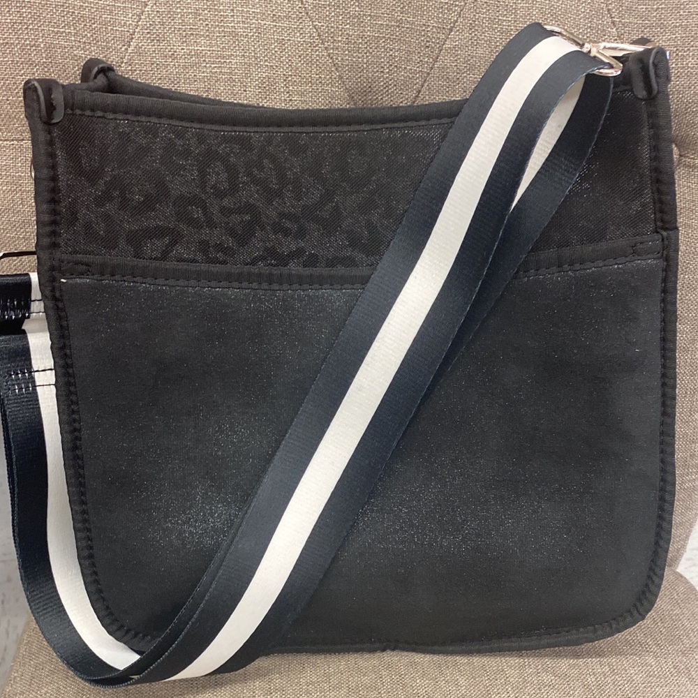 Jen & Co black shimmer purse.